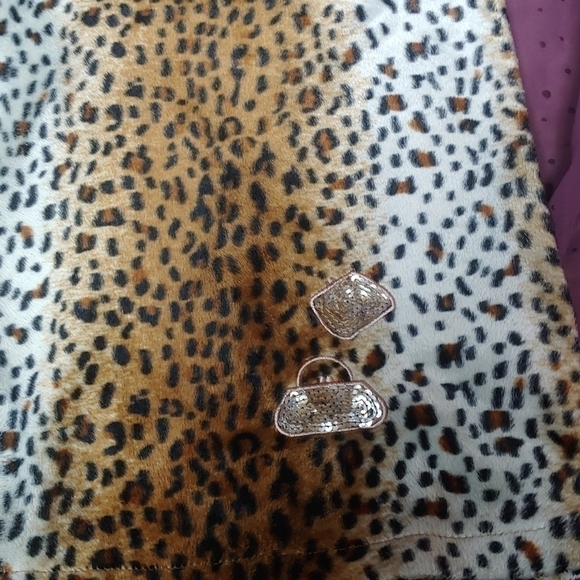 Girl Connection Leopard Print Girls Dress - Picture 2 of 5